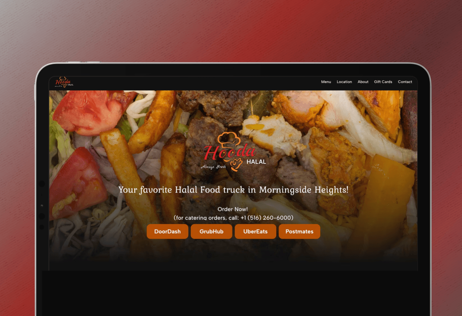 Hooda Halal Website